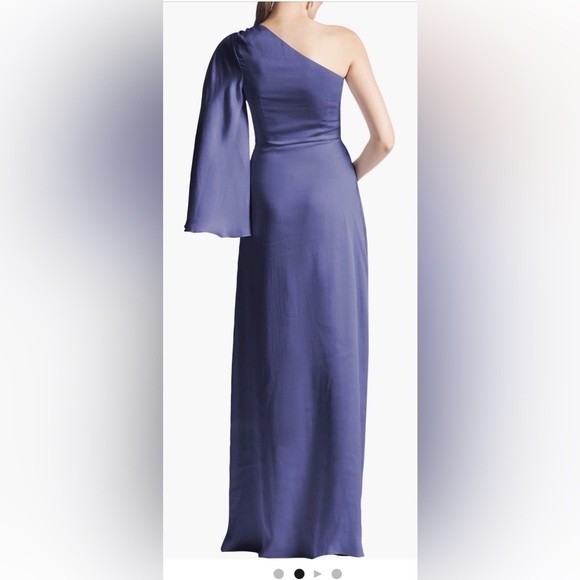 Sachin + Babi Keely One Shoulder Gown - Picture 2 of 6